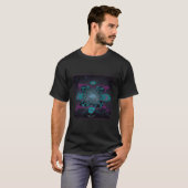 Cosmic Reflection Bloom T-Shirt (Vorne ganz)