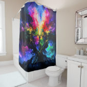 Cosmic Requiem abstract 001 Duschvorhang (Beispiel)