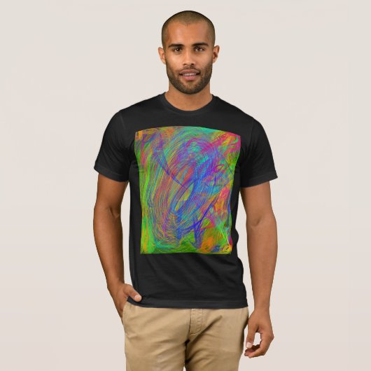 Cosmic Rings Sci-Fi-T - Shirt (Vorne ganz)