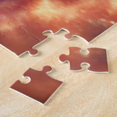 Cosmic rosa lila und blaue Objekte im Außenbereich Puzzle (Seite)