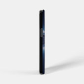 Cosmic Rose: Galaxy Reflection on Serene Lake iPhone Hülle (Rechte Seite)