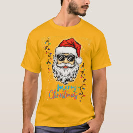 Cosmic Santa wünscht frohe Weihnachten T-Shirt