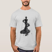 Cosmic Schach King T - Shirt (Vorderseite)