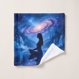 Cosmic Serenity Shower Curtain Waschlappen