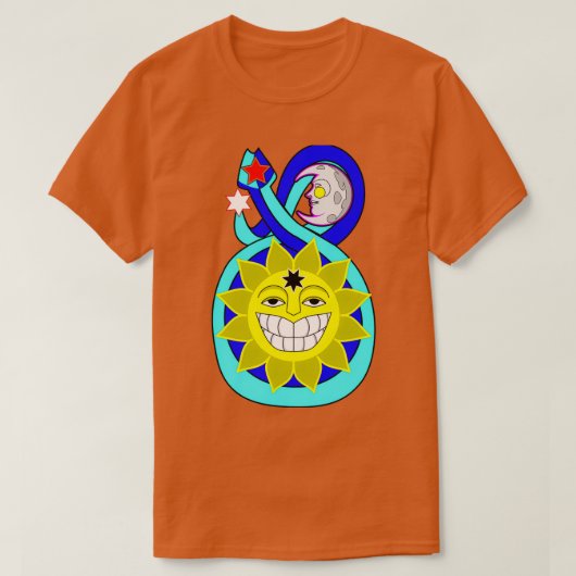 Cosmic Serpent T-Shirt (Design vorne)