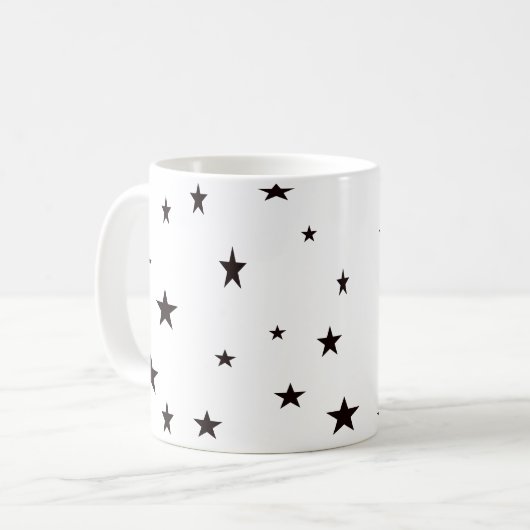 "Cosmic Sips" Starry Sky Tasse (Vorderseite Links)