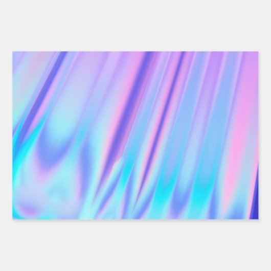 Cosmic Sky Pink Lila Gradient Geschenkpapier Set (Vorderseite 3)