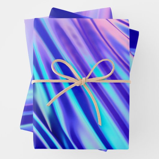 Cosmic Sky Pink Lila Gradient Geschenkpapier Set (Beispiel)