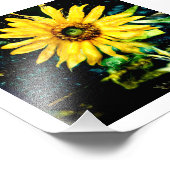 Cosmic Sonnenblume Original Fotografie von Slrusse (Ecke)