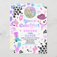 Cosmic Space Cowgirl Disco Rodeo Geburtstagsparty