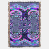 Cosmic Spectacular Throw Blanken Decke (Vorderseite Vertikal)