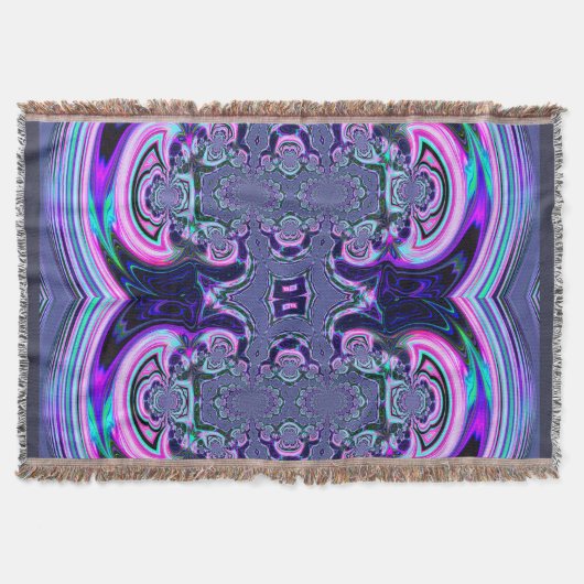 Cosmic Spectacular Throw Blanken Decke (Vorderseite)