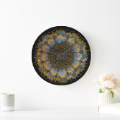 Cosmic Star Dust Acrylic Wall Clock Große Wanduhr (Zuhause)