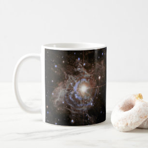 Cosmic Star Holiday Wreath Kaffeetasse