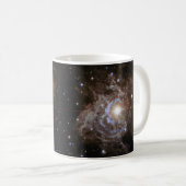 Cosmic Star Holiday Wreath Kaffeetasse (VorderseiteRechts)