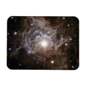 Cosmic Star Holiday Wreath Magnet (Horizontal)