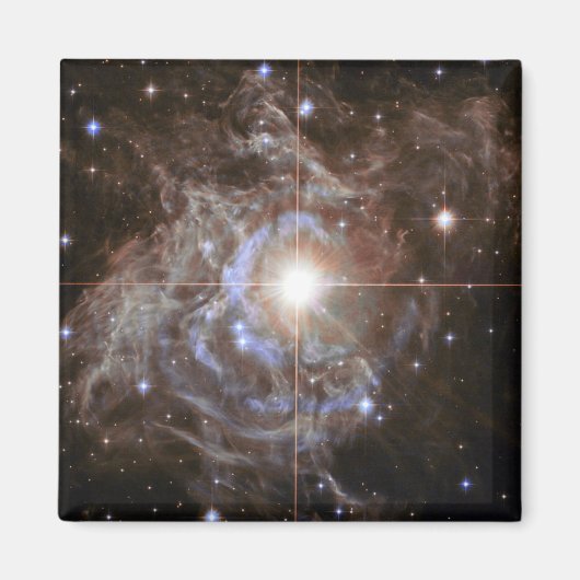 Cosmic Star Holiday Wreath Magnet (Vorne)