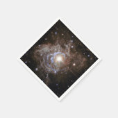 Cosmic Star Holiday Wreath Serviette (Ecke)