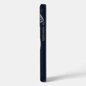 Cosmic Stargazer Vintag Telescope Art Phone Case (Rückseite / Links)