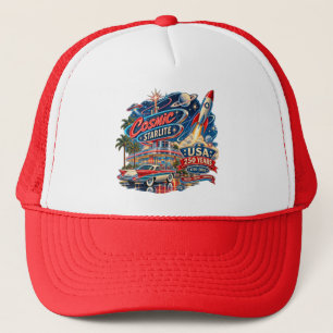 Cosmic Starlite USA 250 Jahre 1776–2026 Trucker-Ha Truckerkappe