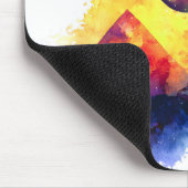 Cosmic Starry Night Egyptian Camel Landschaft Mousepad (Ecke)