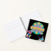 Cosmic Stars Retro Aesthetic Notebook   Notizblock (Innenseite)