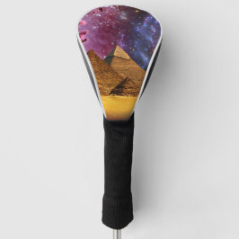 cosmic storm above egypt golf headcover