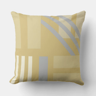 Cosmic Stripe Gold Kissen