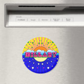 Cosmic Style Hillary Celebration Poster Magnet (In Situ (Geschirrspüler))