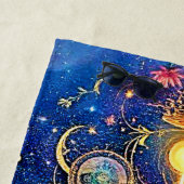 Cosmic Sun Mandala Art Strandtuch (Beispiel)