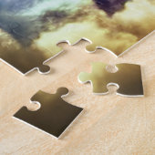 Cosmic Swirling Indigo Celestial Rainbow Universe Puzzle (Seite)