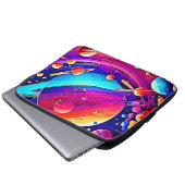 Cosmic Symphony Artwork Laptopschutzhülle (Vorne Knopf)