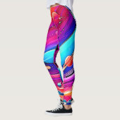Cosmic Symphony Artwork Leggings (Links)