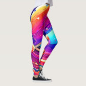 Cosmic Symphony Artwork Leggings (Rechts)