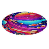 Cosmic Symphony Artwork Schneidebrett (Ecke)