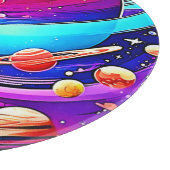 Cosmic Symphony Artwork Schneidebrett (Ecke)