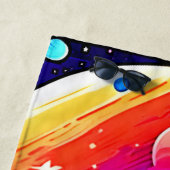 Cosmic Symphony Artwork Strandtuch (Beispiel)