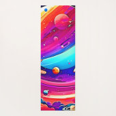 Cosmic Symphony Artwork Yogamatte (Rückseite)