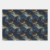Cosmic Symphony: Celestis Music Art Design Geschenkpapier Set (Vorderseite 2)