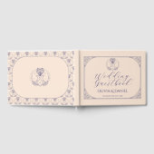 Cosmic Tarot Moon Stars Aligned Wedding Guest Book Gästebuch (Voll)