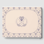 Cosmic Tarot Moon Stars Aligned Wedding Guest Book Gästebuch (Rückseite)