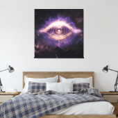Cosmic Third Eye Awakening - Spiritual Awareness Leinwanddruck (Insitu (Schlafzimmer))
