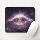 Cosmic Third Eye Awakening - Spiritual Awareness Mousepad (Mit Mouse)