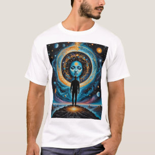 Cosmic Third Eye spirituelles Erwachen T-Shirt