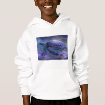Cosmic Tides Celestial Sea Turtle Kinder Weiß