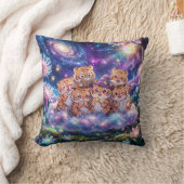 Cosmic Tiger Freunde Galaxy Kissen (Decke)