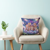 Cosmic Tiger Freunde Galaxy Kissen (Stuhl )