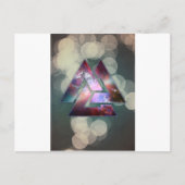 Cosmic Triple Knot Postkarte (Vorderseite)