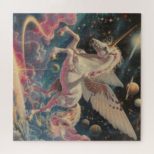 Cosmic Unicorn Pegasus Puzzle (Horizontal)
