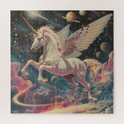 Cosmic Unicorn Pegasus Puzzle (Vertikal)